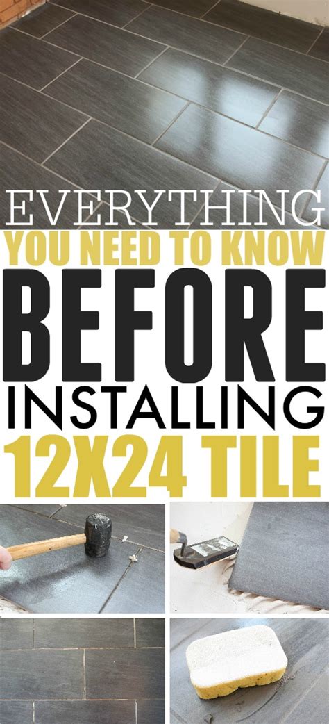 tile floor patterns 12x24|Everything You Need to Know Before Installing 12x24 Tile